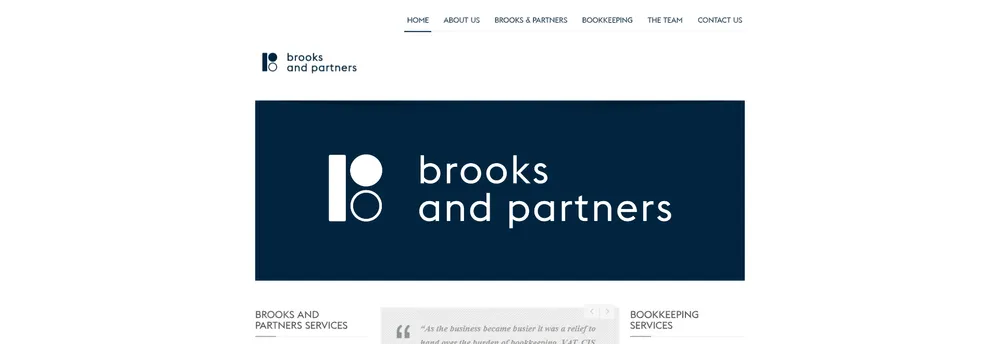 Brooks & Partners Accountants Ltd cover