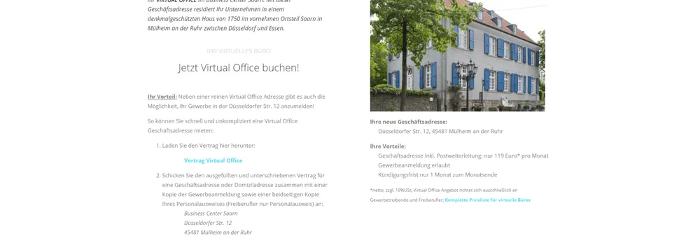 Business Center Saarn cover