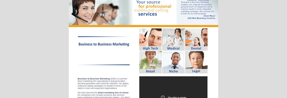 Business to Business Markting cover