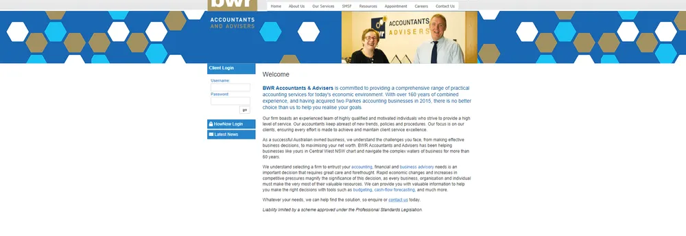 BWR Accountants & Advisers cover