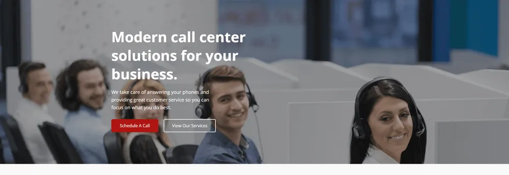 CallNet Call Center Services cover
