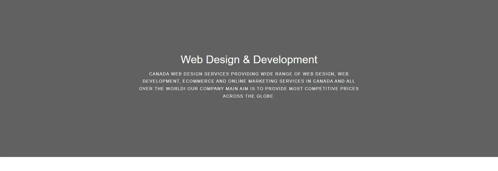 Canada Web Services cover