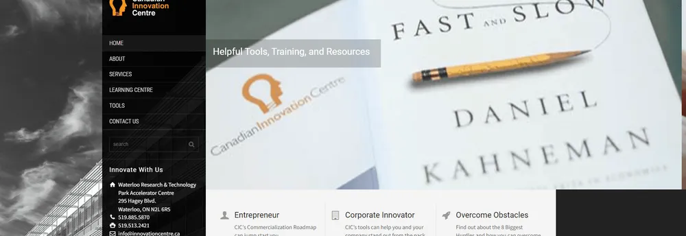 Canadian Innovation Centre cover