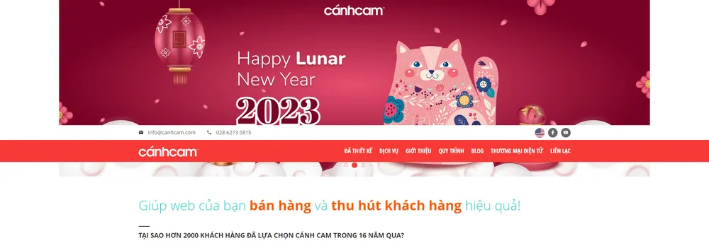 Cánh Cam - Website Design Agency cover