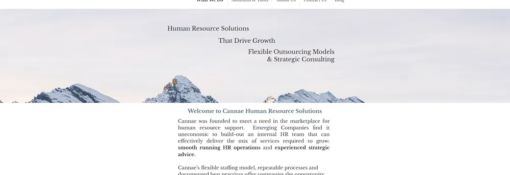 Cannae HR Solutions cover