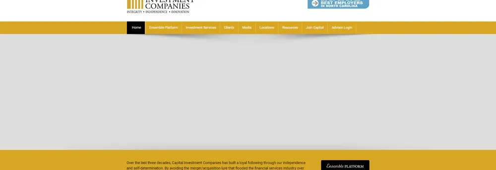 Capital Investment Companies cover