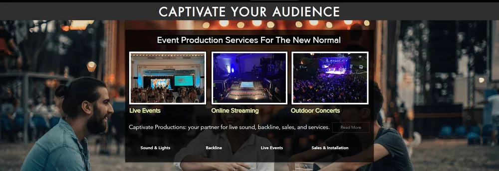 Captivate Productions cover