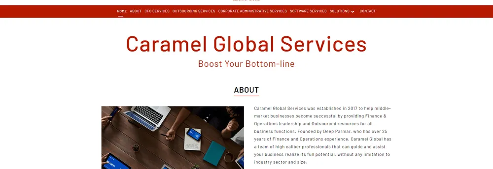 Caramel Global Services cover