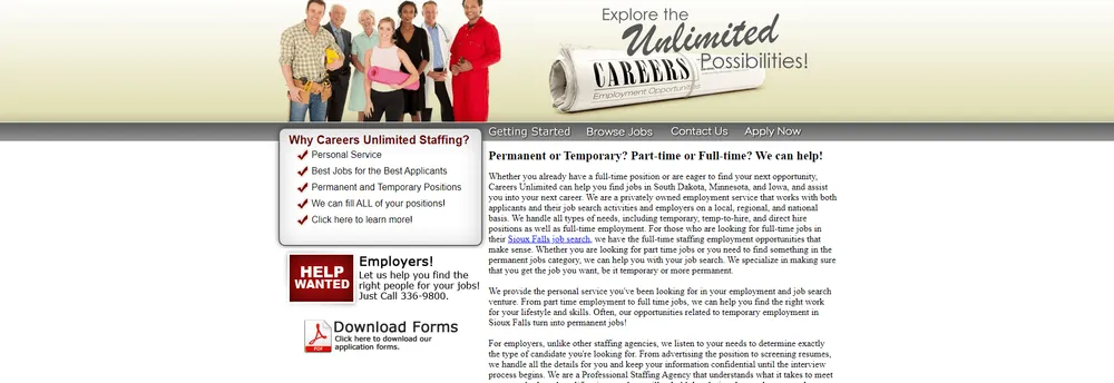 Careers Unlimited Staffing, LLC cover