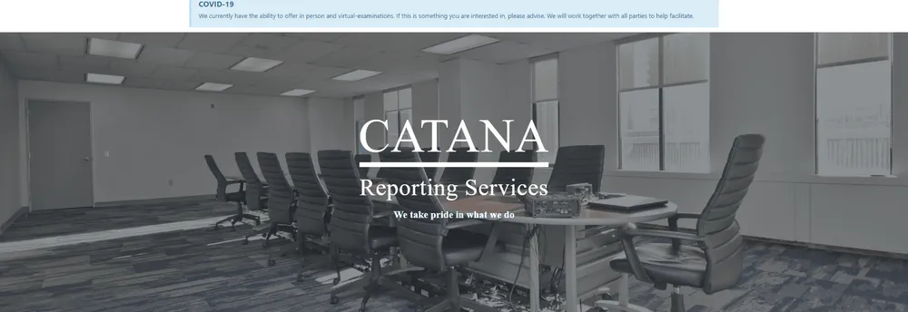 Catana Reporting Services cover