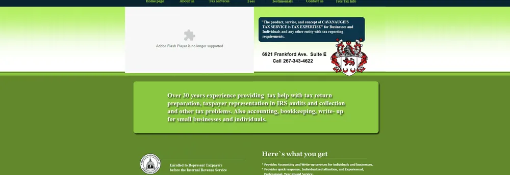 Cavanaughs Tax Service cover