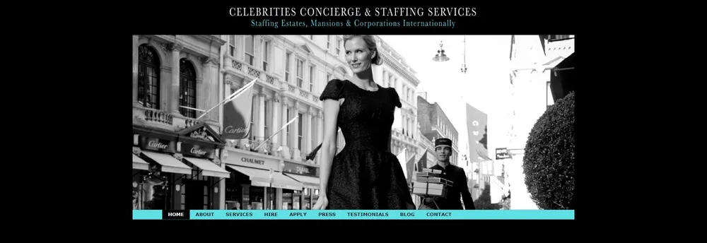 Celebrities Concierge & Staffing Services cover