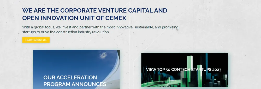 Cemex Ventures cover