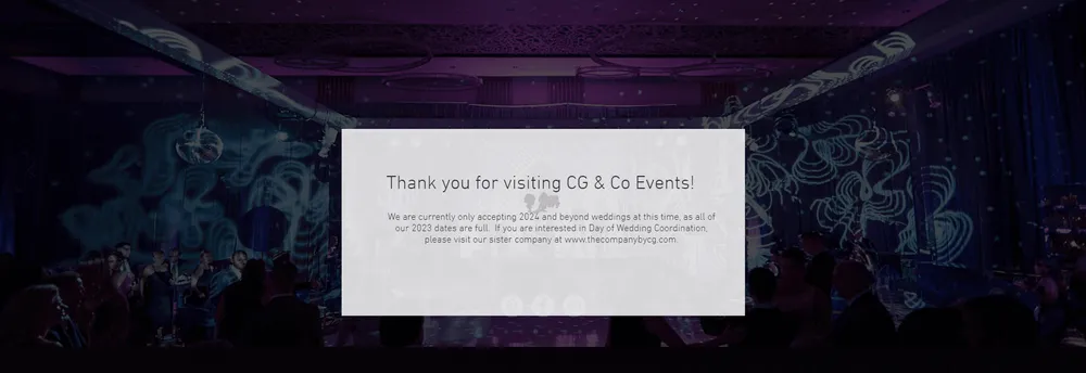 CG & Co Events cover