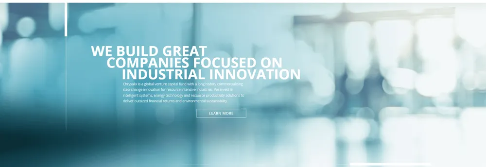 Chrysalix Venture Capital cover