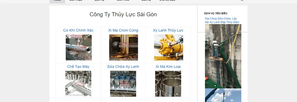 Công Ty Xi Mạ Crom Cứng Thủy Lực Sài Gòn cover