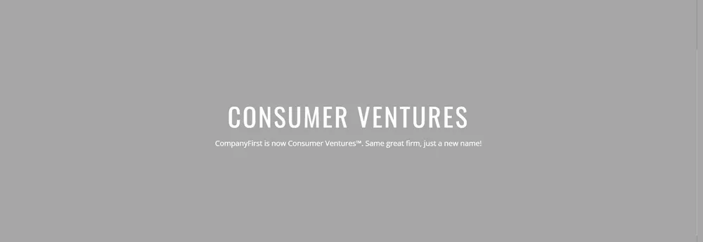 Consumer Ventures cover