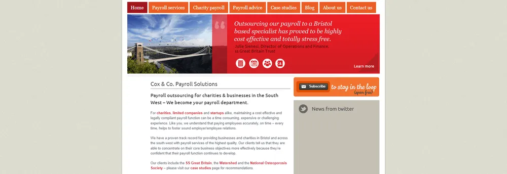 Cox & Co. Payroll Solutions cover