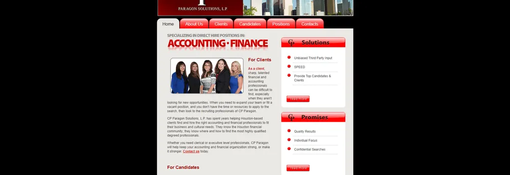 CP Paragon Solutions, L.P. cover