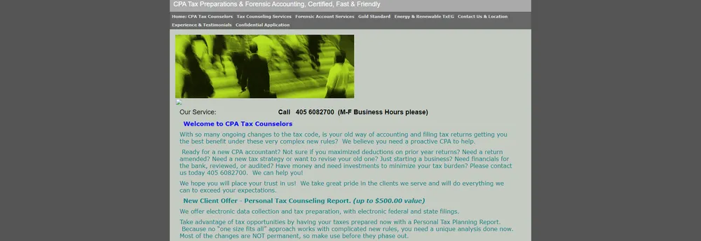 CPA Tax Counselors PLLC cover