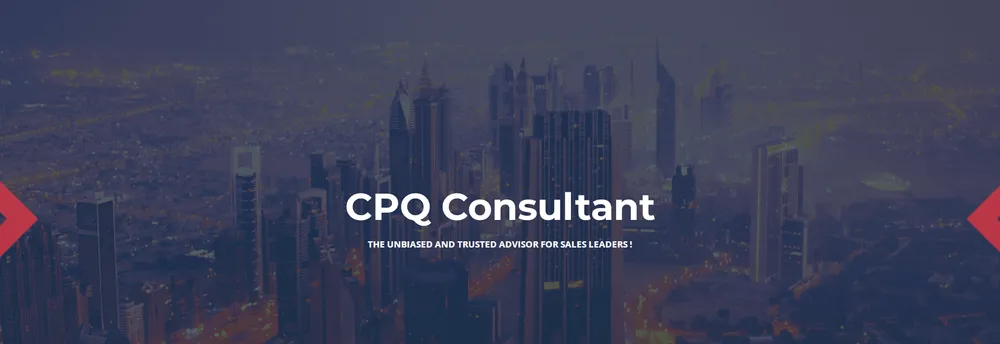 CPQ Consultant cover