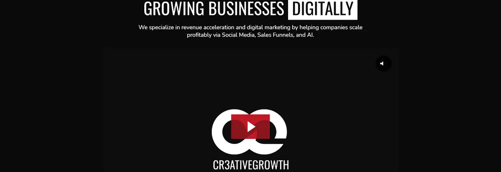 Cr3ativeGrowth Agency cover