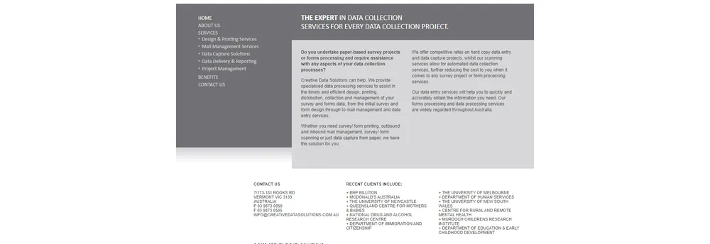 Creative Data Solutions cover