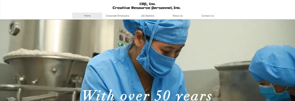 Creative Resource Personnel, Inc cover