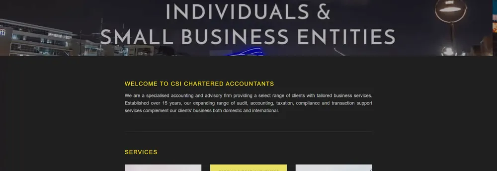 Csi Chartered Accountants cover