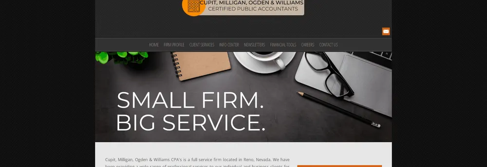 Cupit, Milligan, Ogden & Williams CPA cover