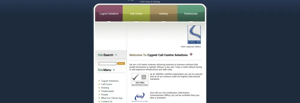 Cygnet Call Centre cover