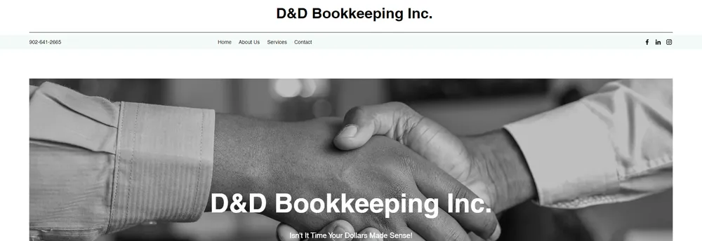 D&D Bookkeeping Inc. cover