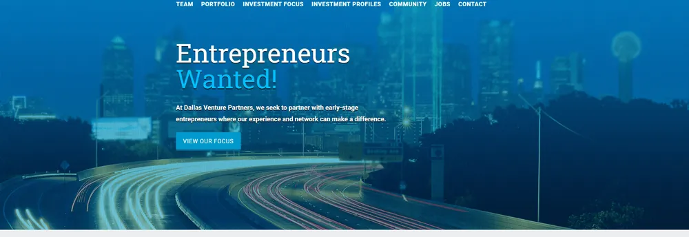 Dallas Venture Partners cover