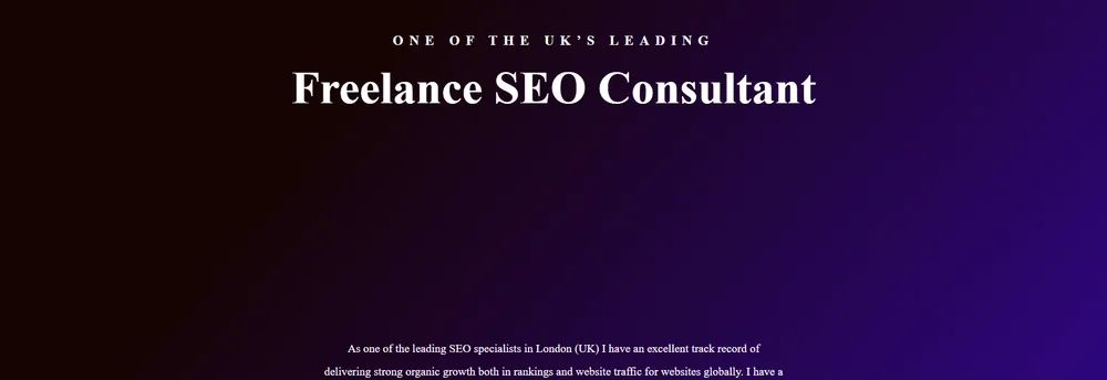 Daniel Foley SEO Consultant cover