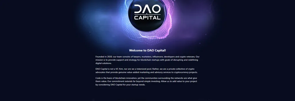 DAO Capital cover
