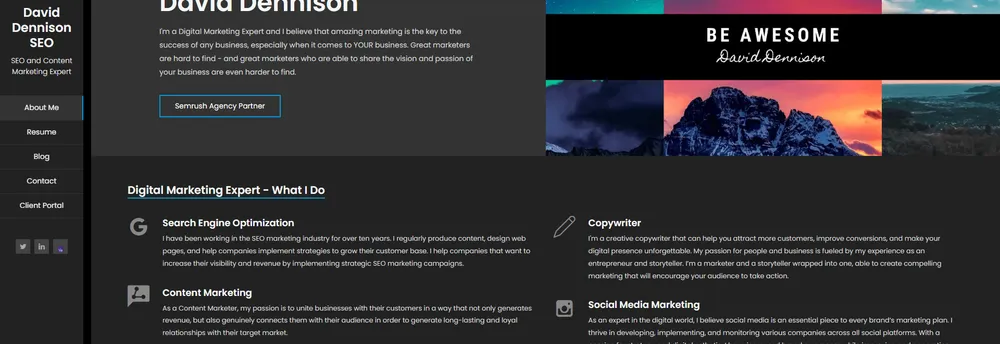 David Dennison SEO and Content Marketing Expert cover
