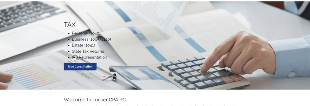 David Tucker CPA PC cover