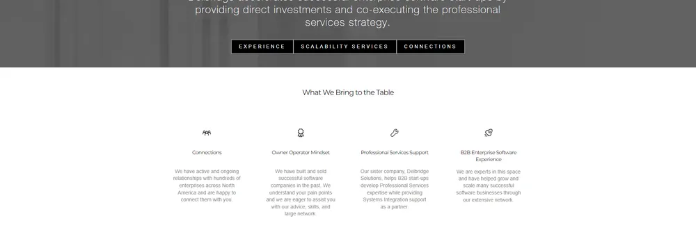 Delbridge Capital Partners cover