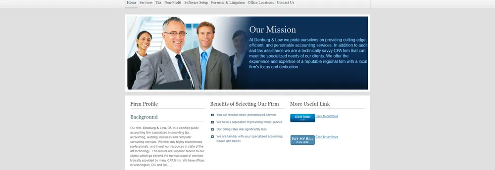 Denburg & Low, CPAs cover