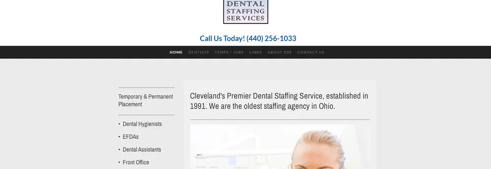 Dental Staffing Services, Cleveland cover