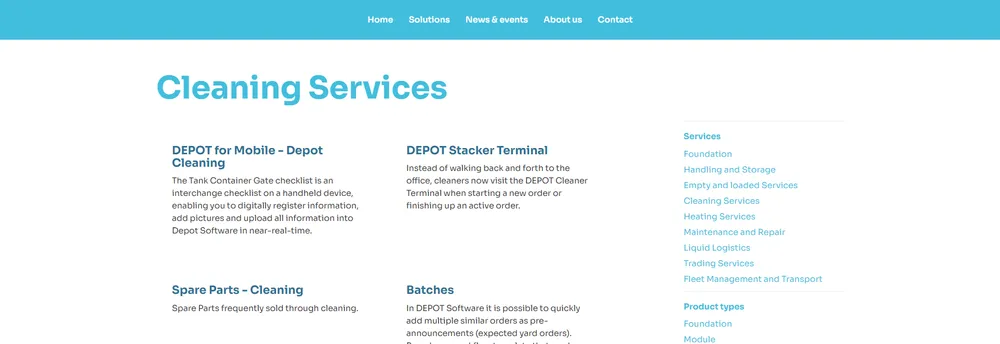 DEPOT Core cover