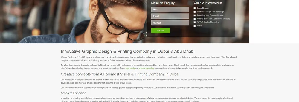 Design and Print cover