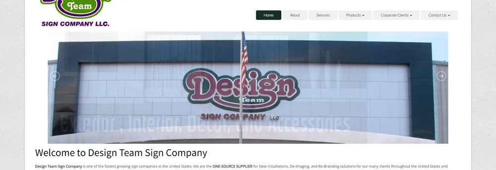 Design Team Sign Company cover