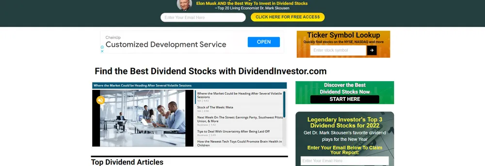 Dividend Investor cover