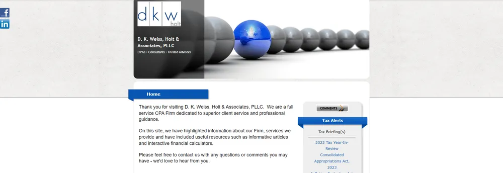 DK Weiss & Associates cover