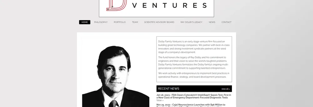Dolby Family Ventures cover