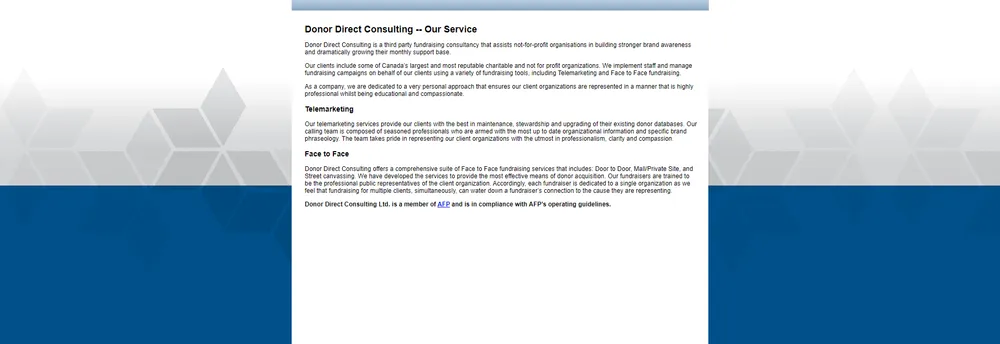 Donor Direct Consulting Ltd. cover