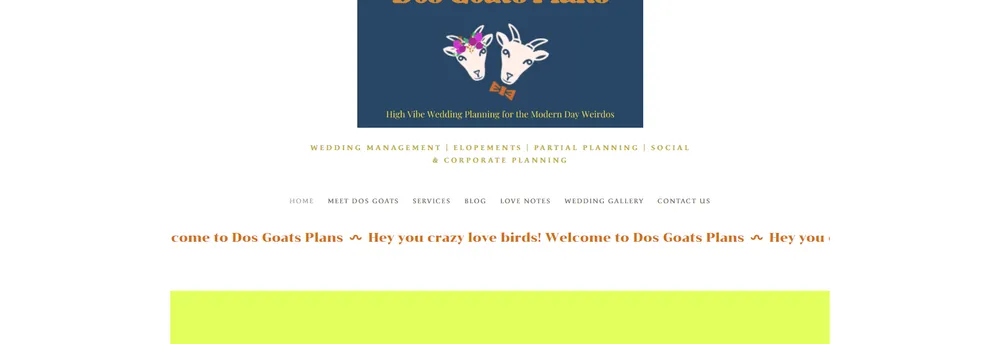 Dos Goats Plans cover