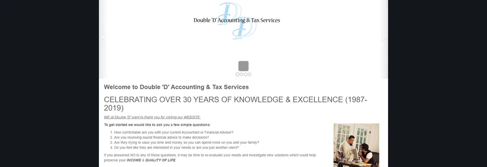 Double D Accounting & Tax Services cover