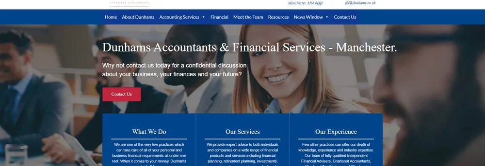 Dunhams Accountants & Financial Services cover